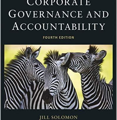 دانلود کتاب Corporate Governance and Accountability 4th Edition خرید حکمرانی و مسئولیت پذیری شرکت نسخه چهارم ایبوک 111844910Xنویسنده Jill Solomon